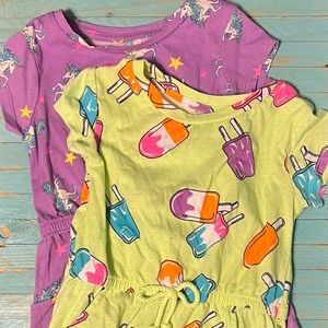 TWO dresses. Size 4.